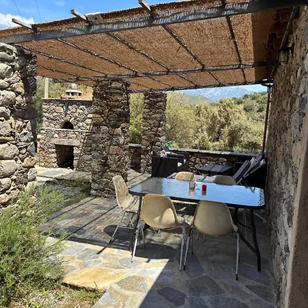 Maison En Pierre Corse Avec Vue Entre Et Montagne Casa de Férias Moltifao