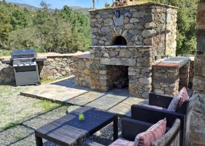 Tatil Evi Maison En Pierre Corse Avec Vue Entre Et Montagne Moltifao